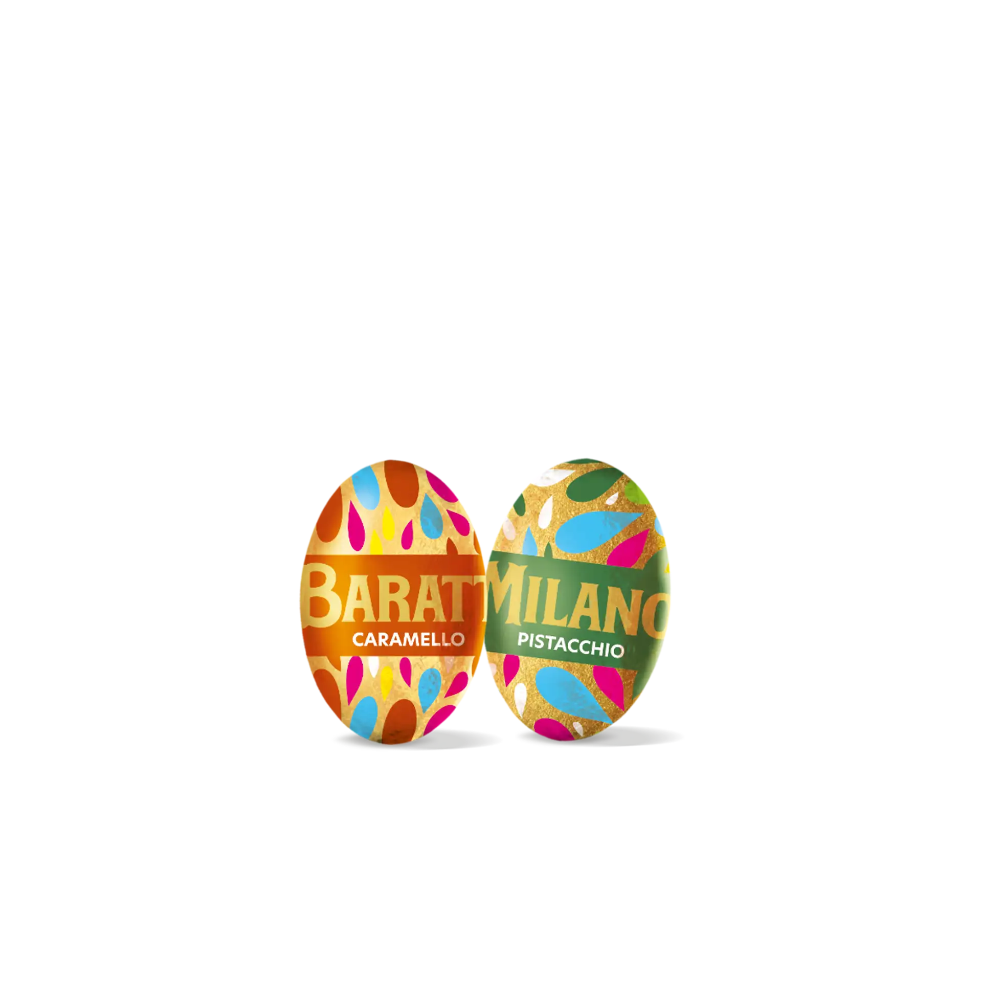 Ovetti Latte Ripieno Pistacchio E Caramello 500g