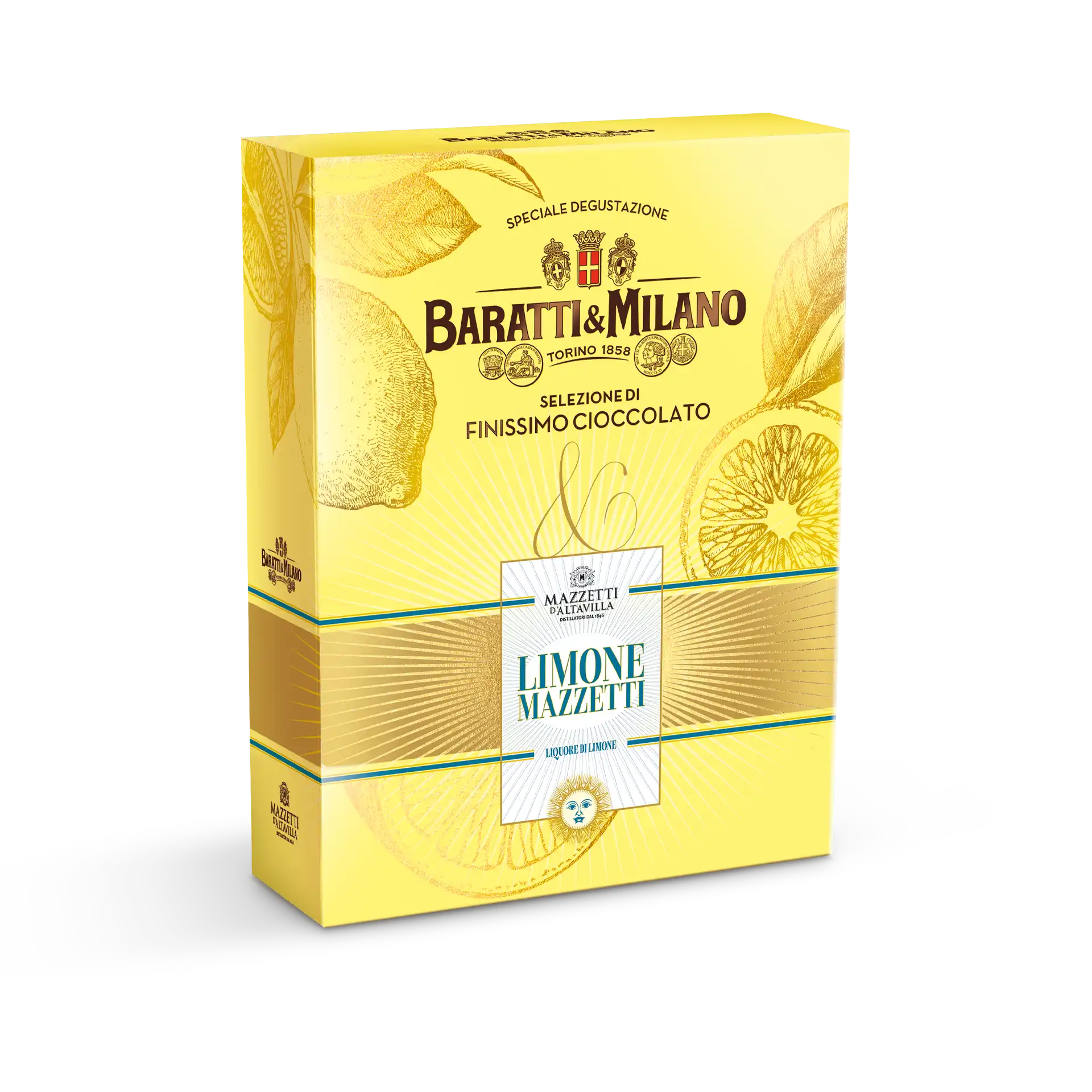 Confezione Gran Selezione e Limoncello Mazzetti 300g