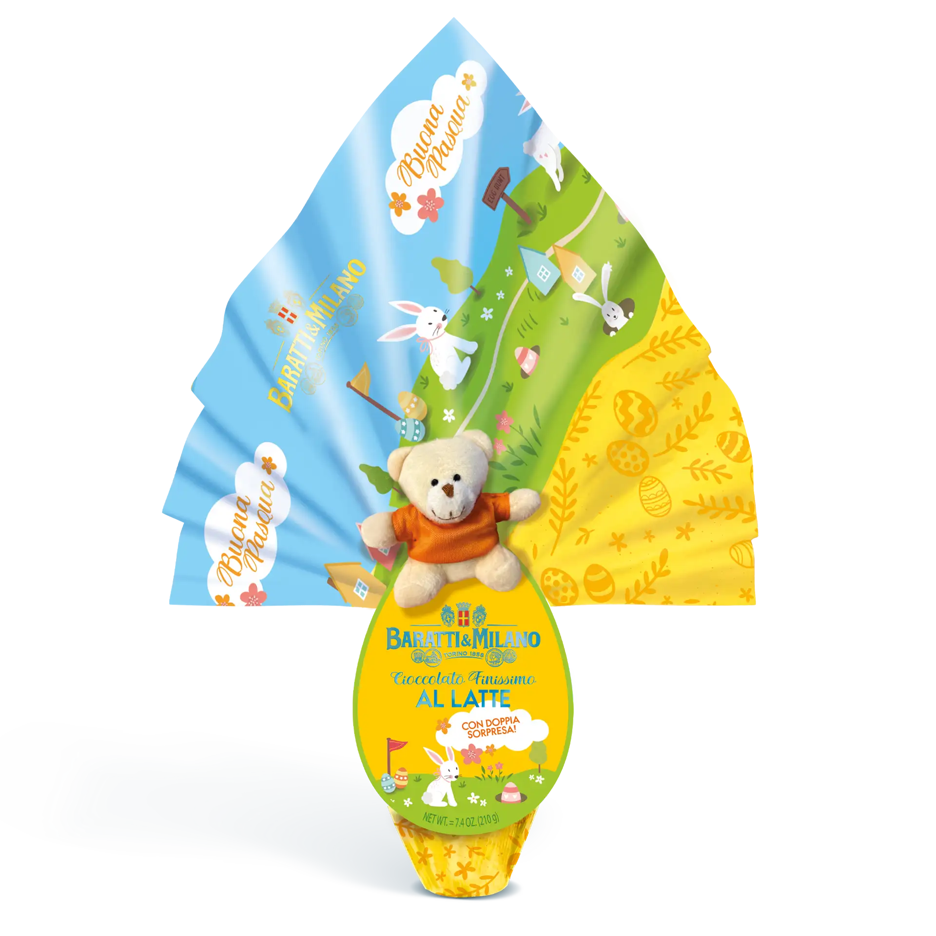 Uovo Bimbi Doppia Sorpresa 210g