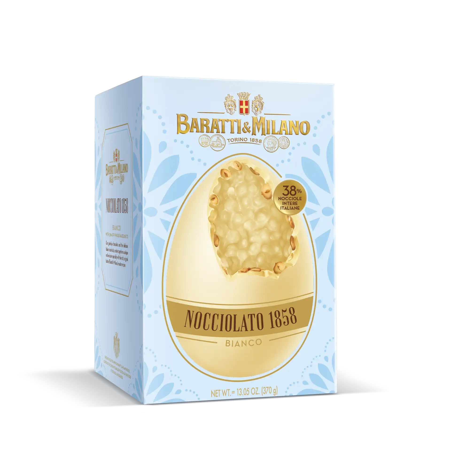 Uovo Nocciolato 1858 Bianco 370g
