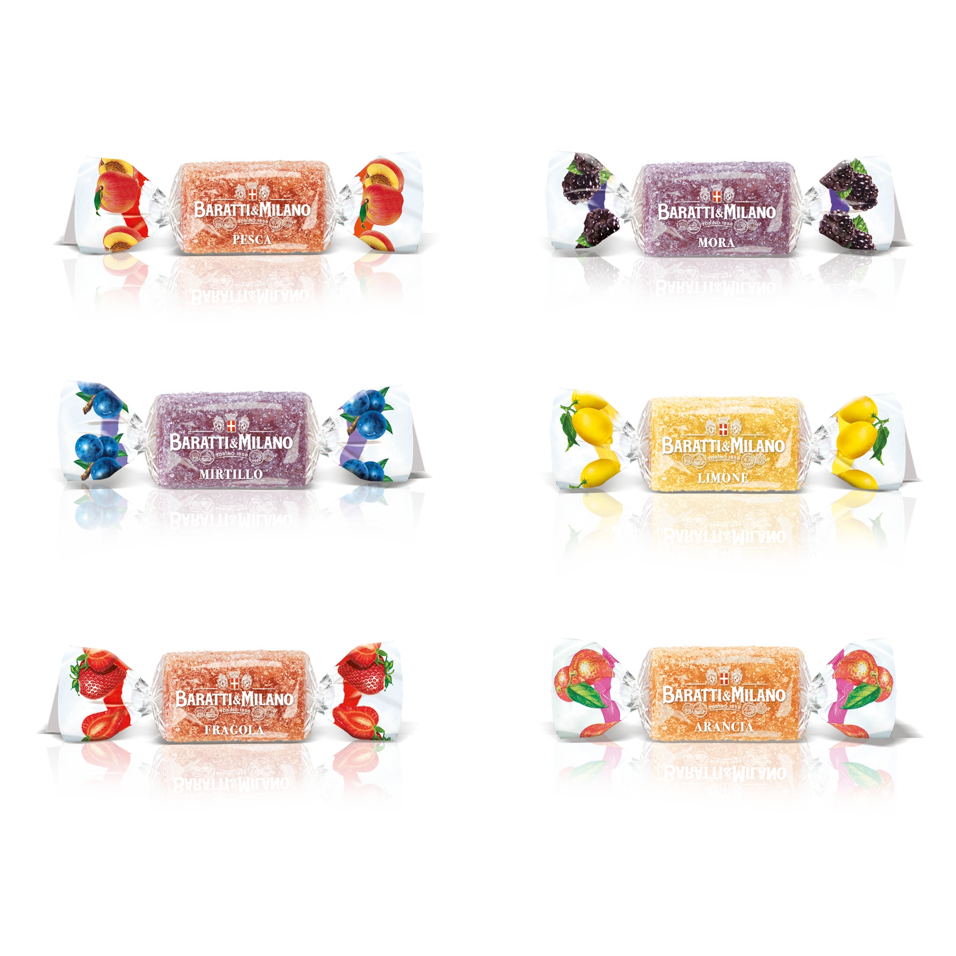 Giada Assortita Frutta 6 Gusti - 500g