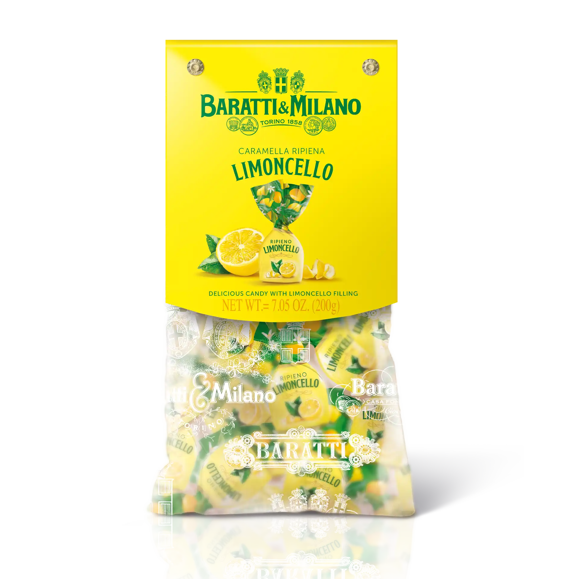 Sacchetto Caramella Ripiena Limoncello - 200g
