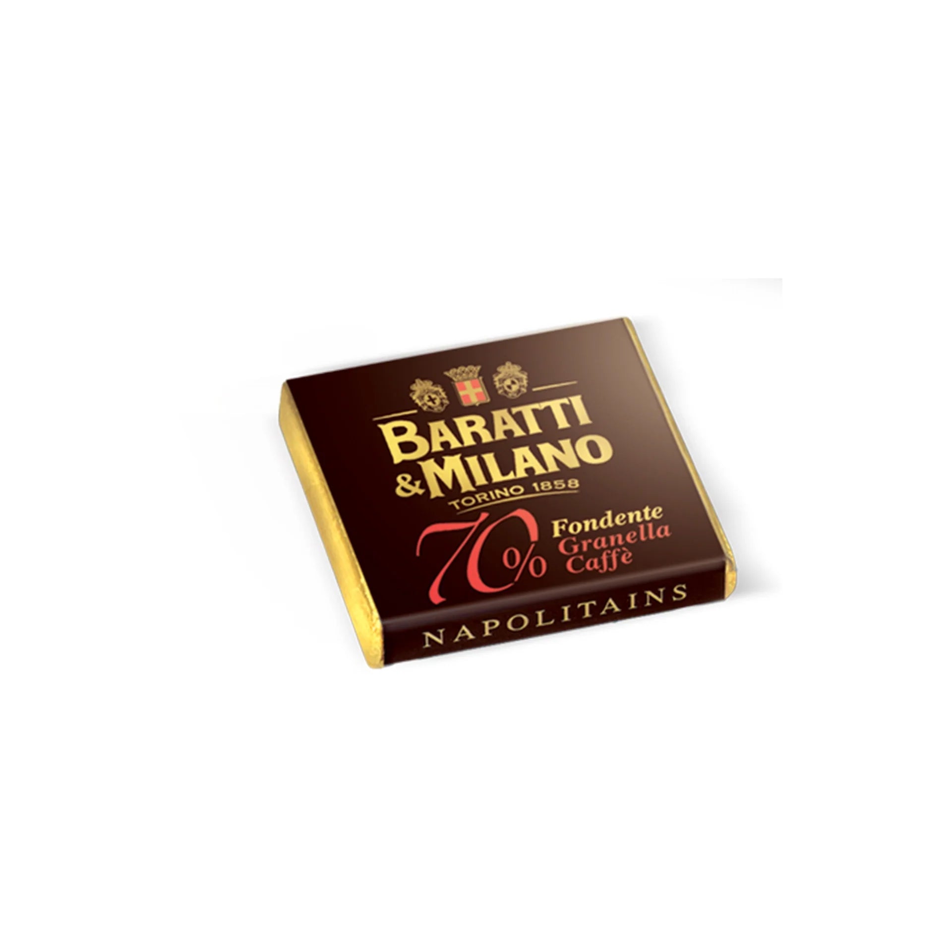 Napolitains Extra Fondente 70% con Granella Di Caffè 500g