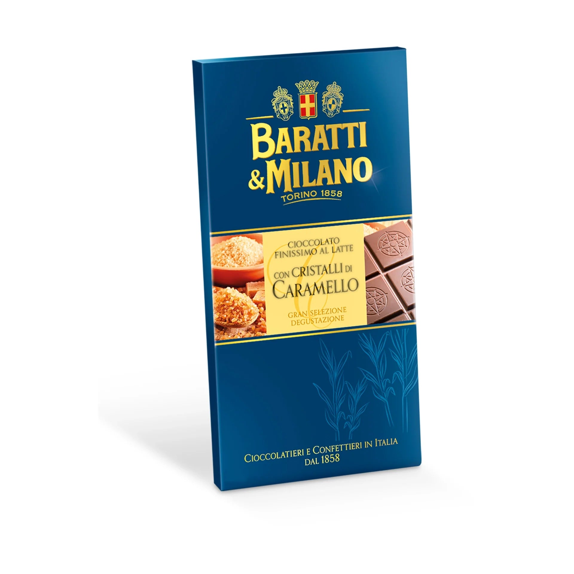 Tavoletta Al Latte con Cristalli Di Caramello 75g