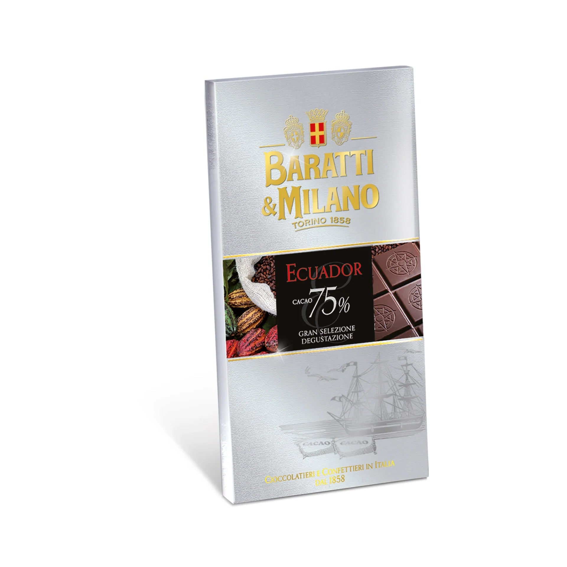 Tavoletta Extra Fondente 75% Ecuador 75g