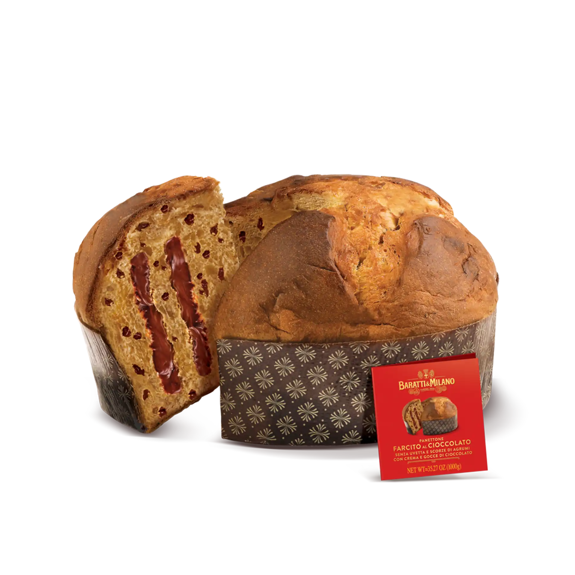 Latta Panettone Doppio Cioccolato 1Kg
