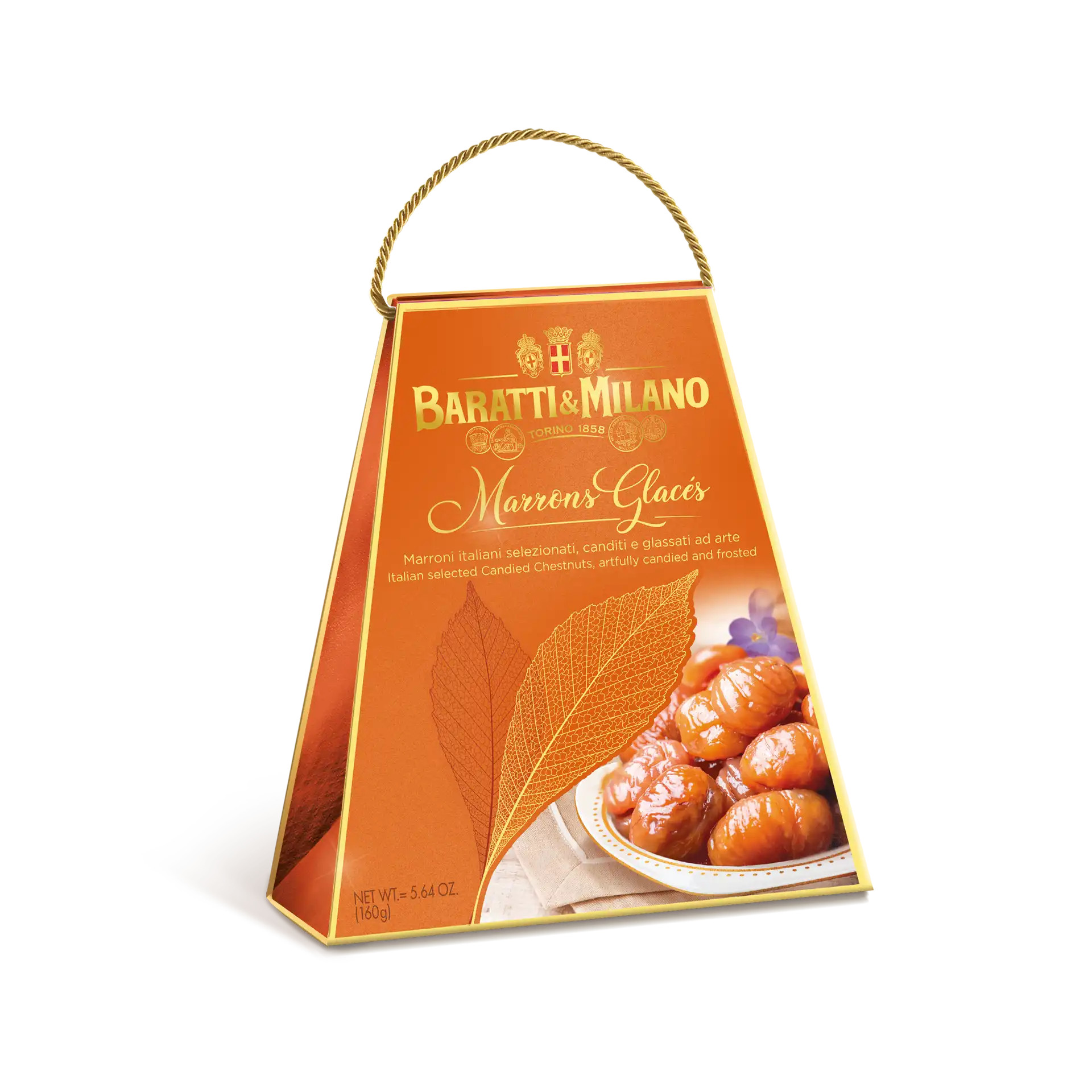 Ballotin Marrons Glacés 160g