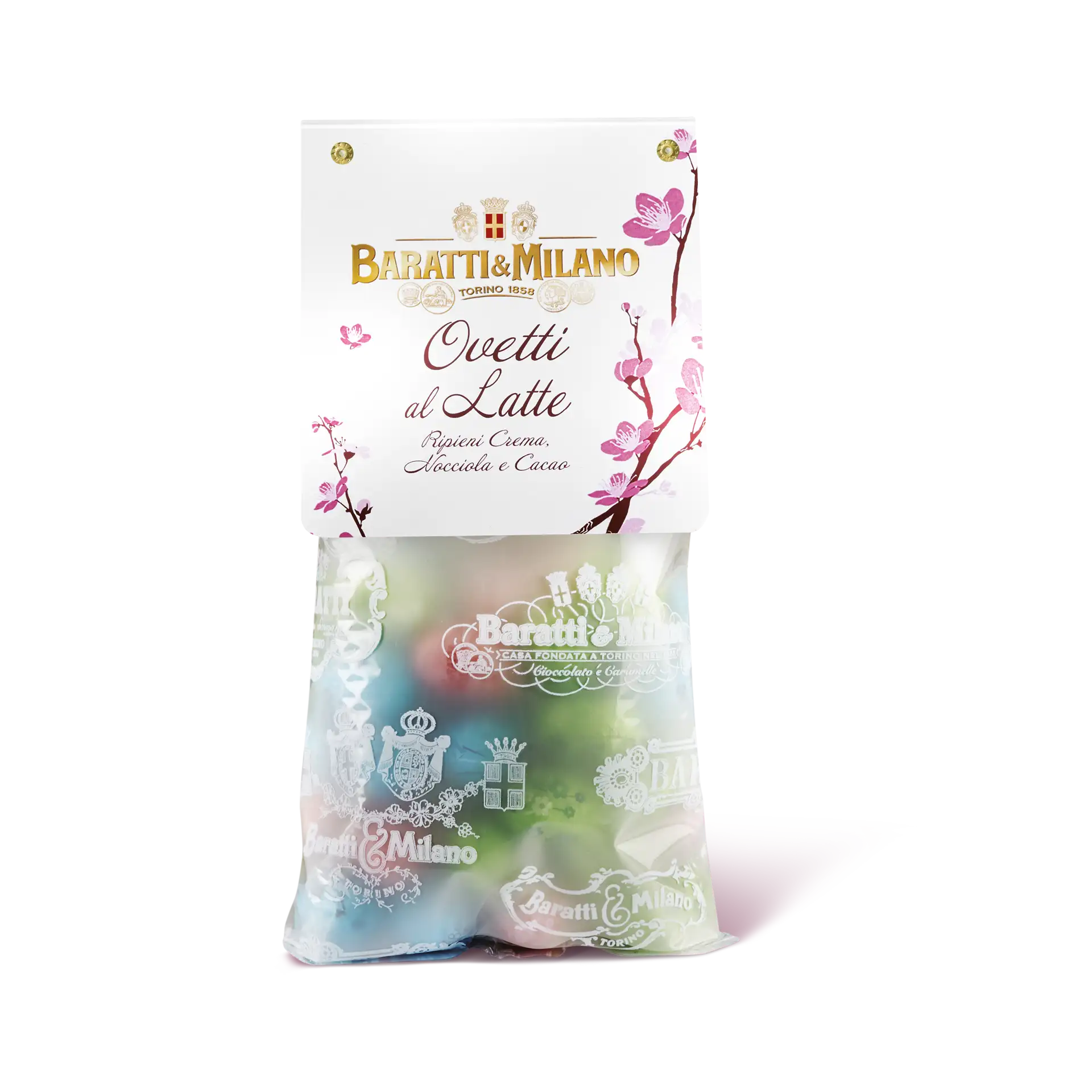 Sacchetto Ovetti Al Latte Ripieni Assortiti 200g